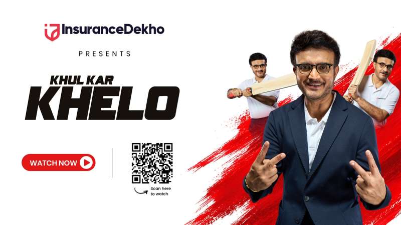 InsuranceDekho Names Sourav Ganguly as Brand Ambassador, Launches ‘Khul Kar Khelo’ Campaign